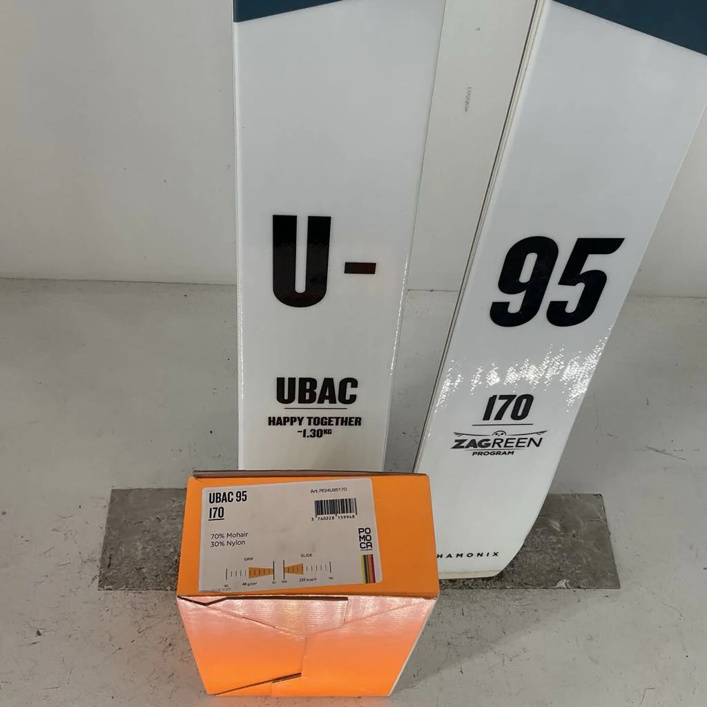 2024 Zag UBAC 95 w/ Dynafit Backlight Long Travel Bindings w/ Zag UBAC Climbing Skins - Image 6