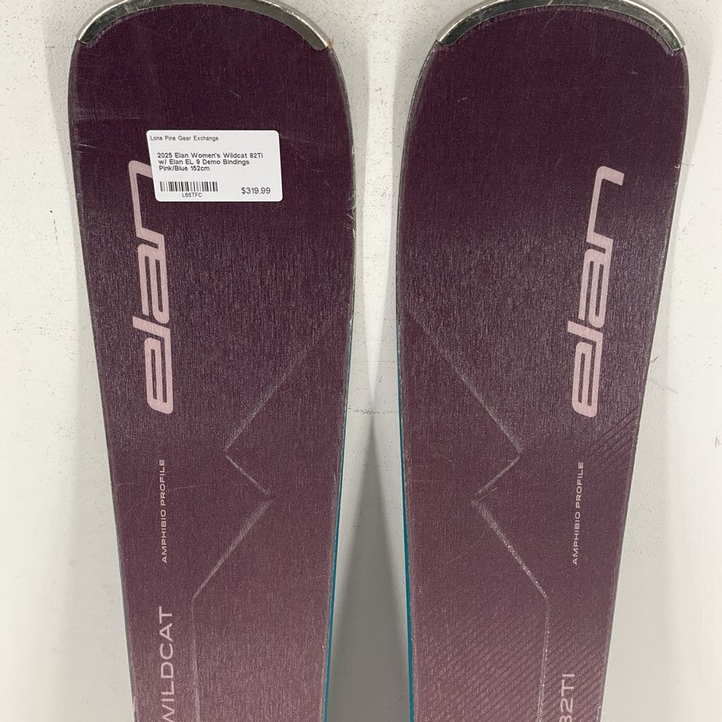 2025 Elan Women's Wildcat 82Ti w/ Elan EL 9 Demo Bindings - Image 11