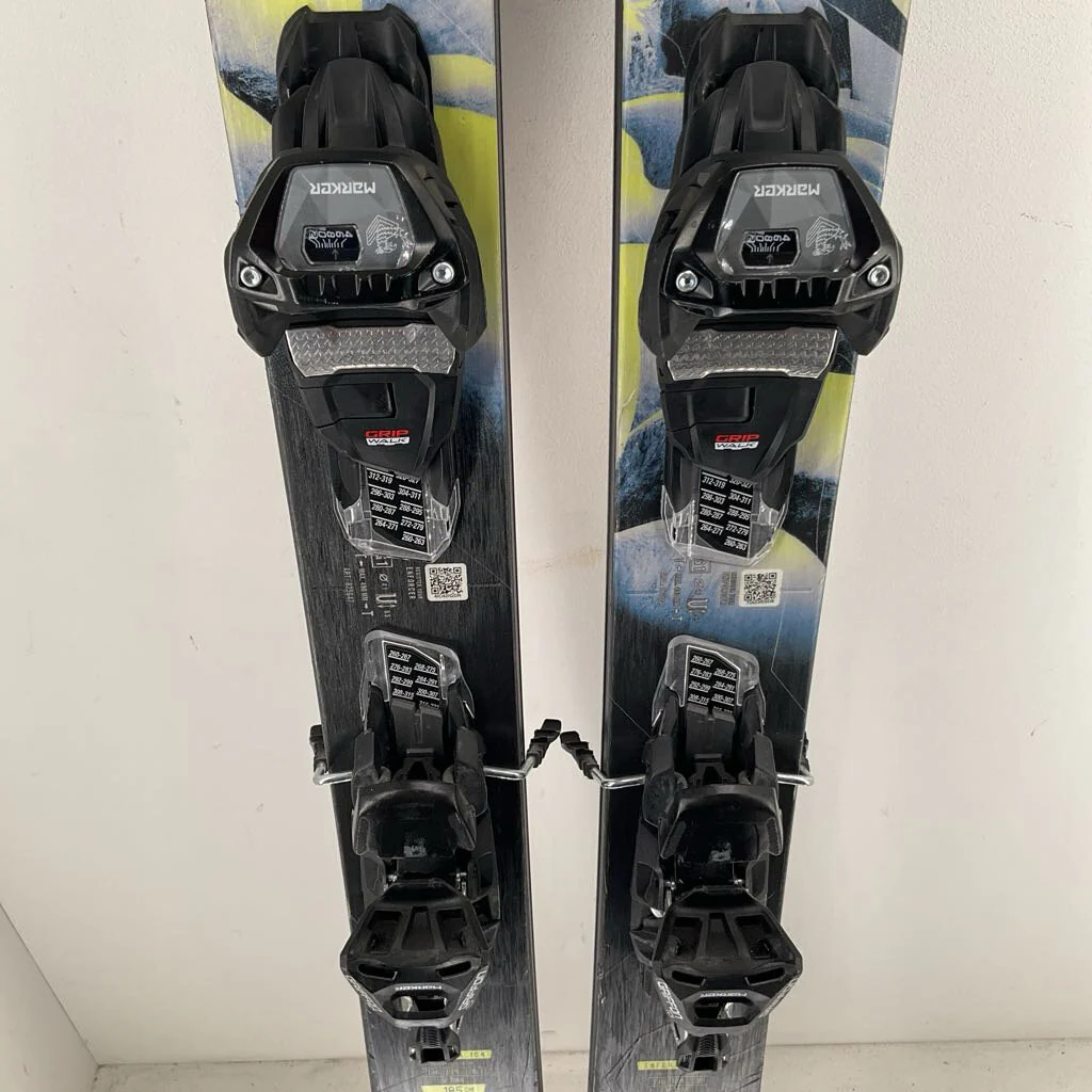2025 Nordica Enforcer 104 w/ Marker Griffon 13 Demo Bindings - Image 7