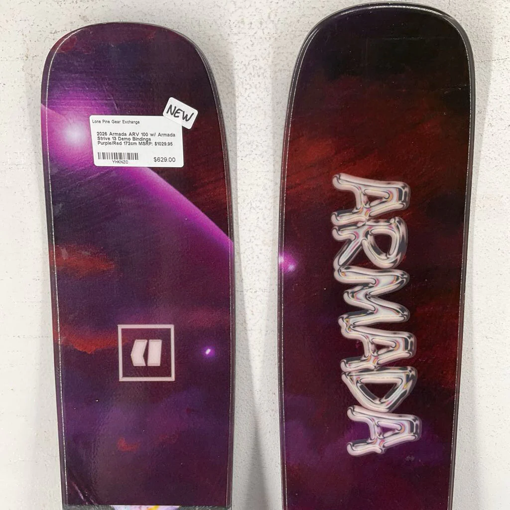 2026 Armada ARV 100 w/ Armada Strive 13 Demo Bindings - Image 3