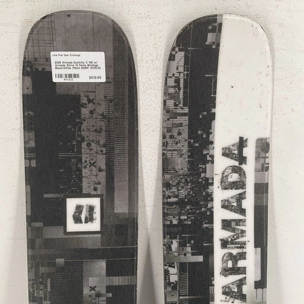 2026 Armada Declivity X 108 w/ Armada Strive 13 Demo Bindings - Image 3