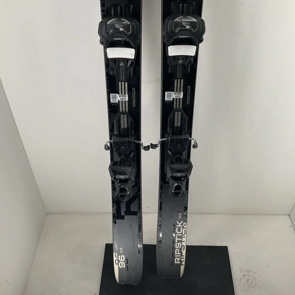 2026 Elan Ripstick 96 Black Edition w/ Elan Attack 14 Demo Bindings - Image 2