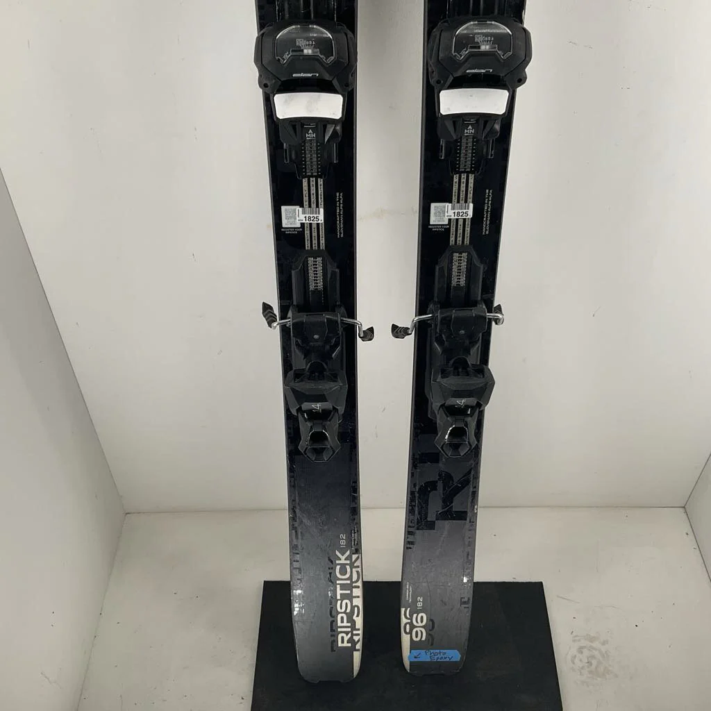 2026 Elan Ripstick 96 Black Edition w/ Elan Attack 14 Demo Bindings *Epoxied Tail* - Image 2