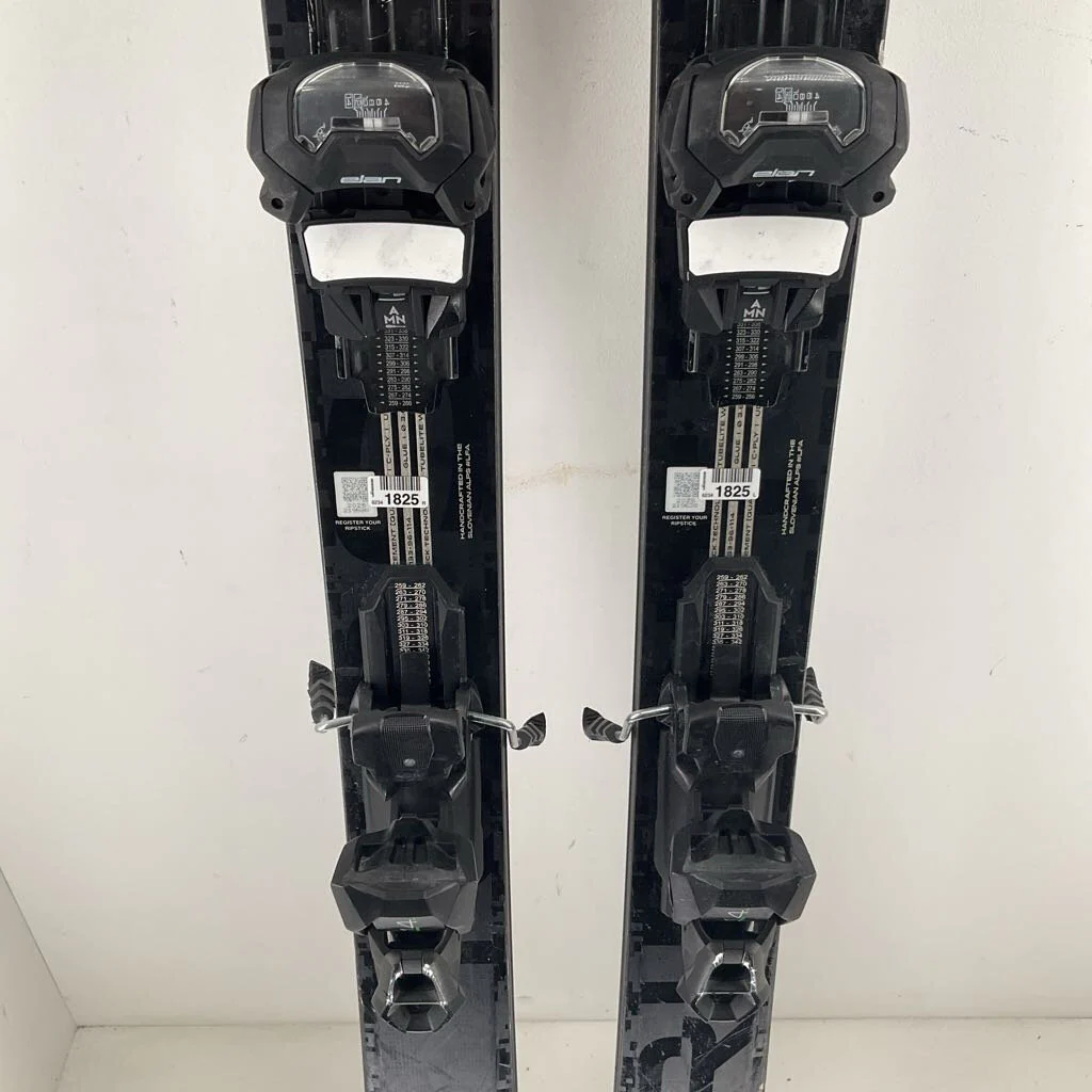 2026 Elan Ripstick 96 Black Edition w/ Elan Attack 14 Demo Bindings *Epoxied Tail* - Image 5