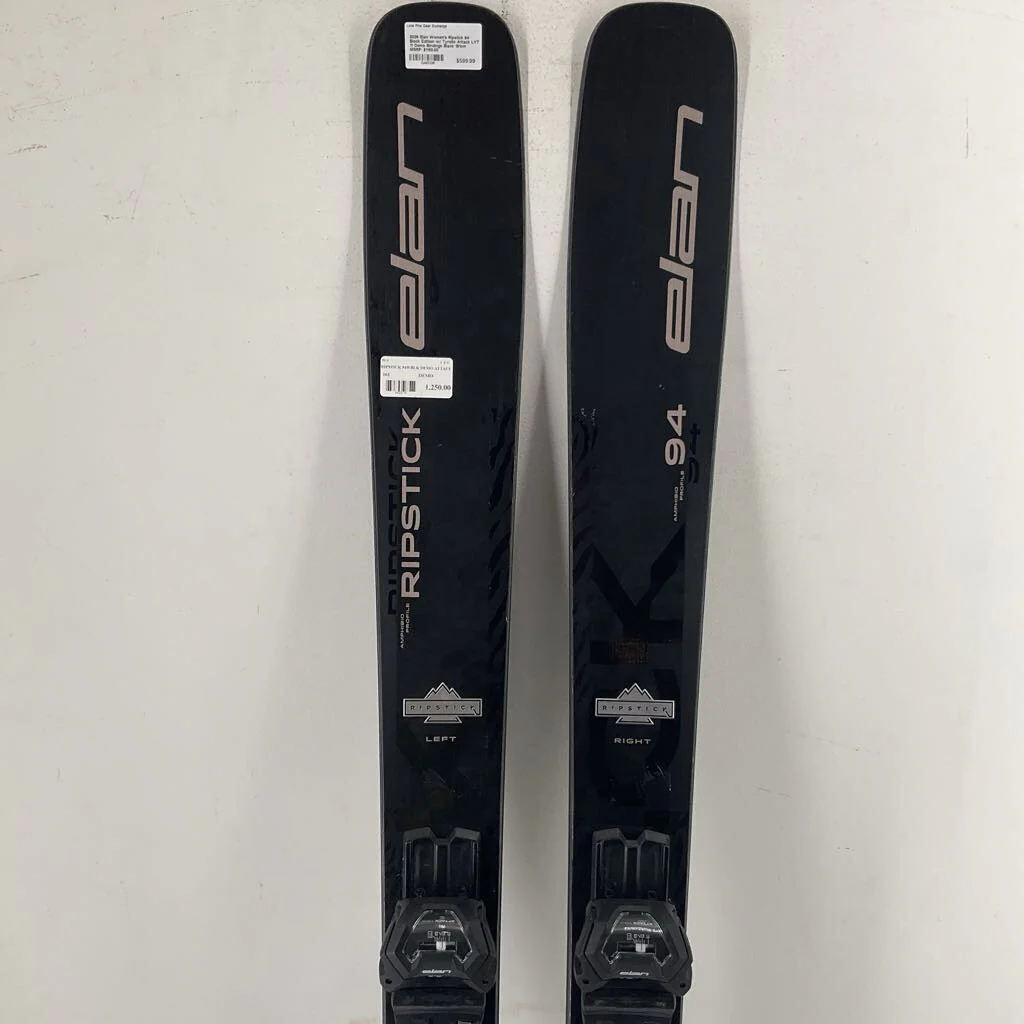 2026 Elan Women's Ripstick 94 Black Edition w/ Elan Attack 11 GW Demo Bindings