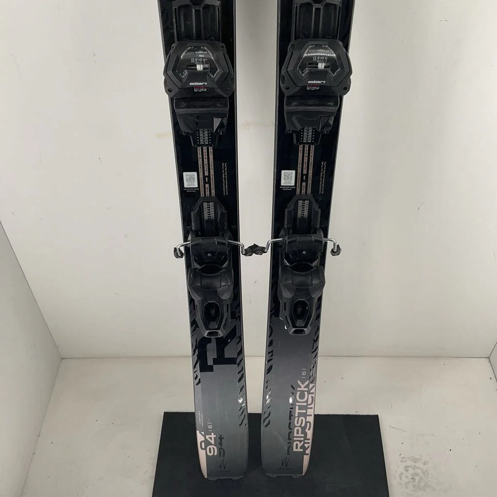 2026 Elan Women's Ripstick 94 Black Edition w/ Elan Attack 11 GW Demo Bindings - Image 2
