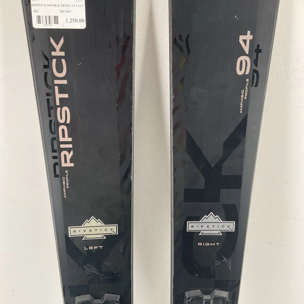 2026 Elan Women's Ripstick 94 Black Edition w/ Elan Attack 11 GW Demo Bindings - Image 4