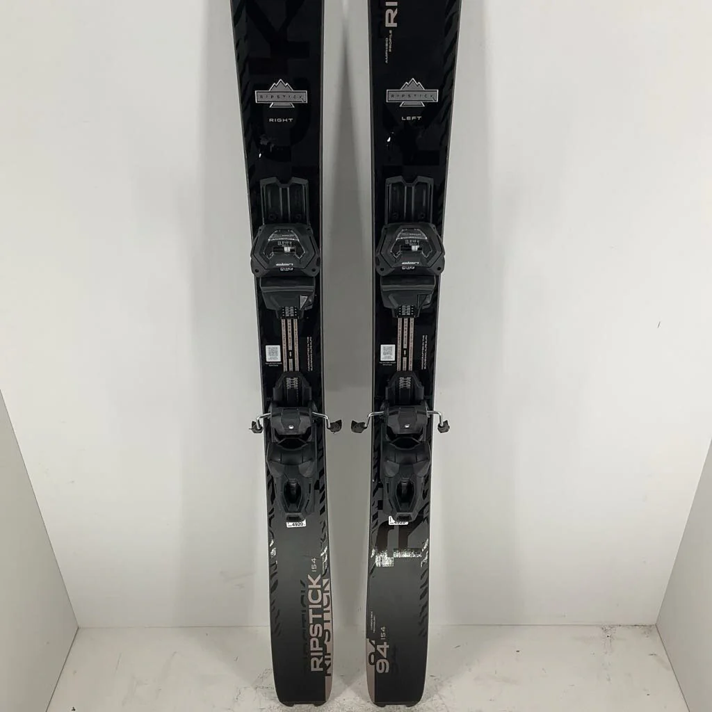 2026 Elan Women's Ripstick 94 Black Edition w/ Tyrolia Attack LYT 11 Demo Bindings - Image 2