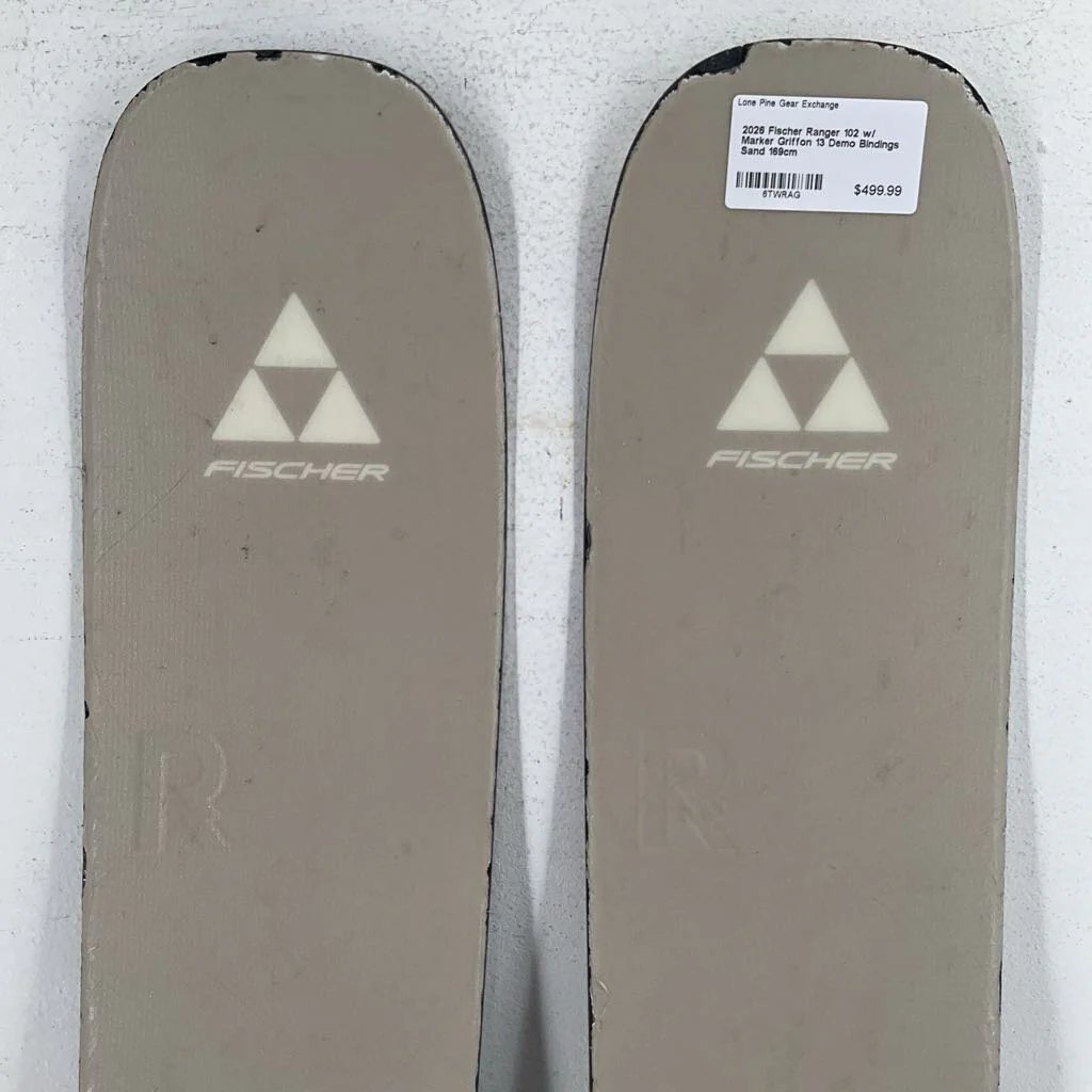 2026 Fischer Ranger 102 w/ Marker Griffon 13 Demo Bindings - Image 30