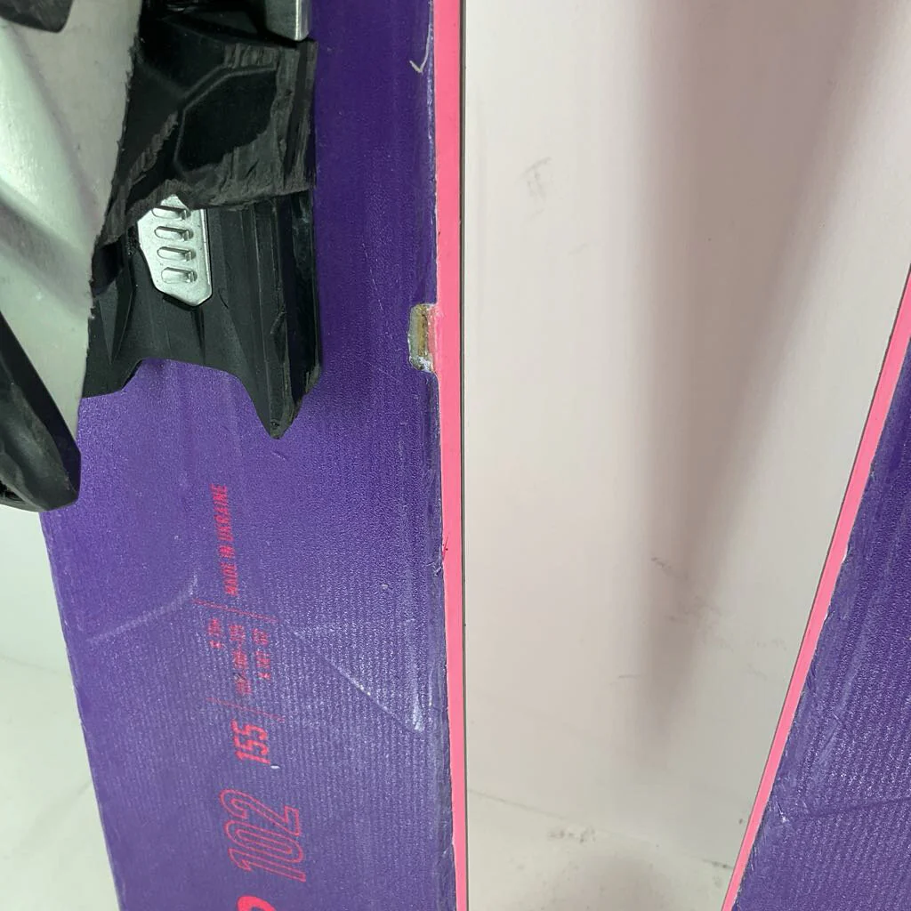 2026 Fischer Women's Ranger 102 w/ Marker Squire 11 Demo Bindings - Image 6