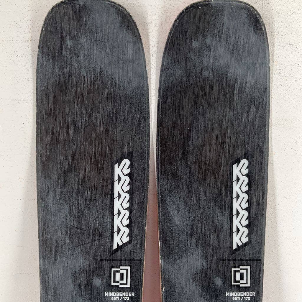2026 K2 Mindbender 99Ti w/ Marker Griffon 13 Demo Bindings - Image 3