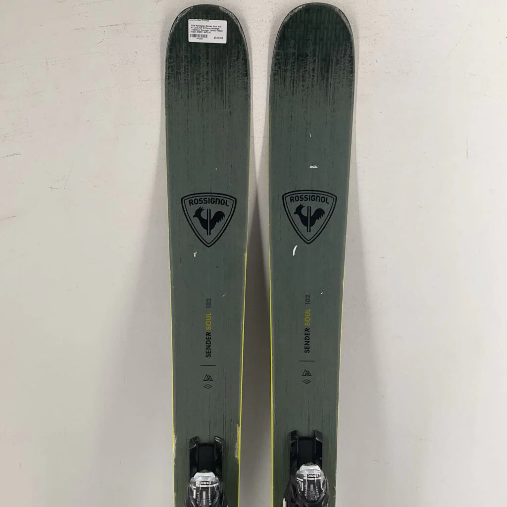 2026 Rossignol Sender Soul 102 w/ Look NX 12 Demo Bindings *Topsheet Damage*