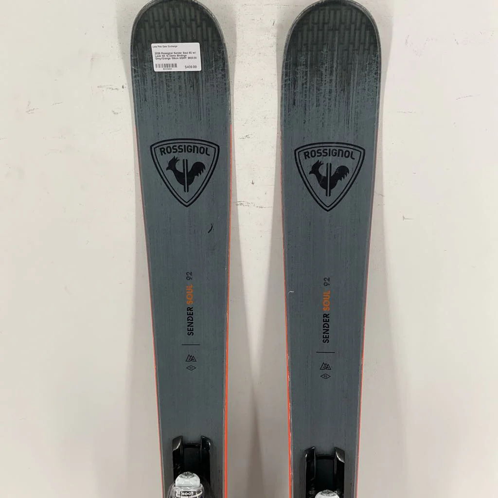 2026 Rossignol Sender Soul 92 w/ Look NX 12 Demo Bindings - Image 5