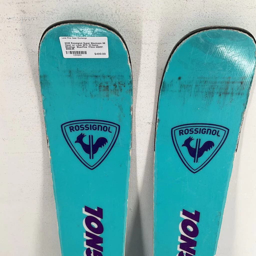 2026 Rossignol Super Blackops 98 Open w/ Look SPX 12 Demo Bindings - Image 23