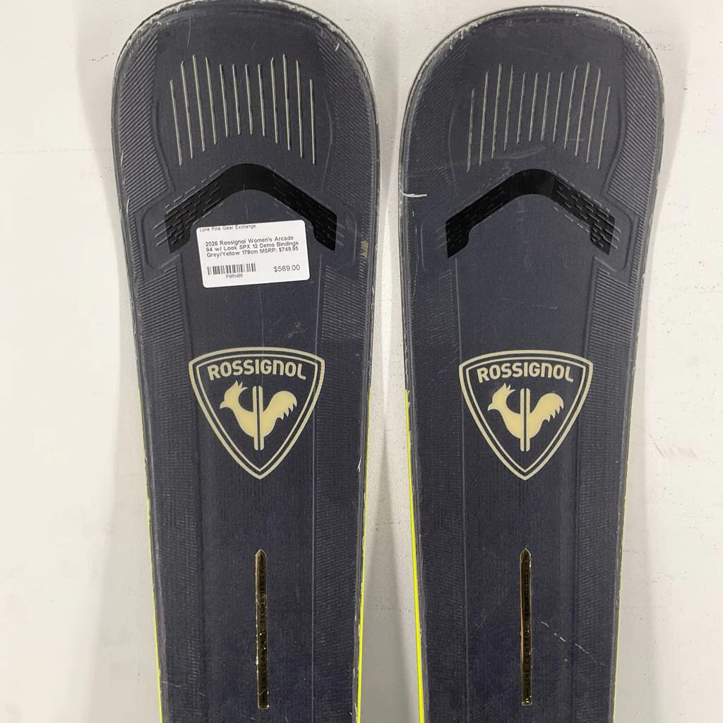 2026 Rossignol Women's Arcade 94 w/ Look SPX 12 Demo Bindings - Image 3
