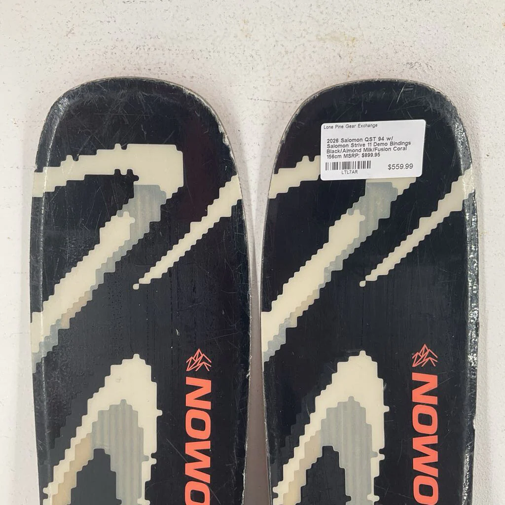 2026 Salomon QST 94 w/ Salomon Strive 11 Demo Bindings - Image 6