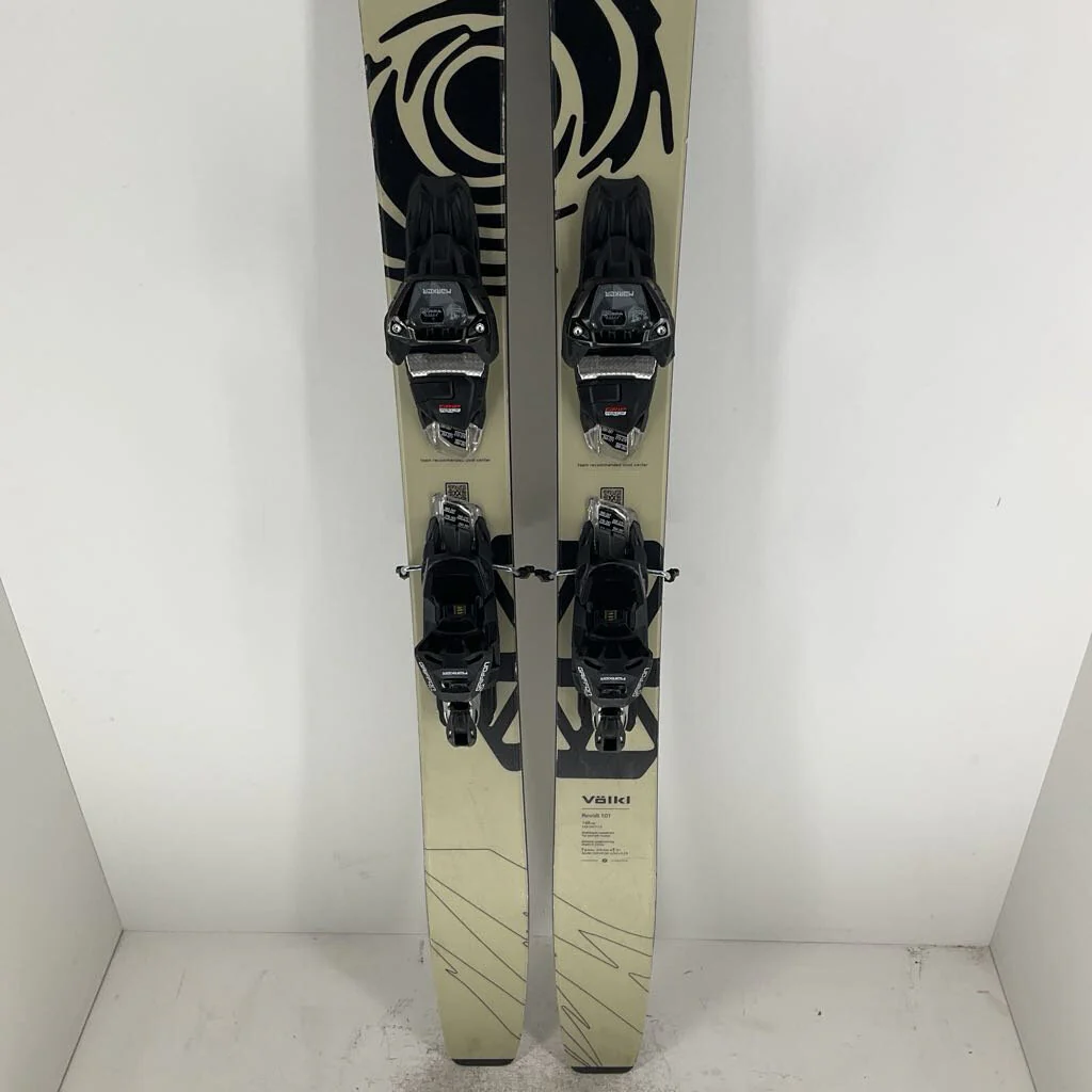 2026 Volkl Revolt 101 w/ Marker Griffon 13 Demo Bindings - Image 2