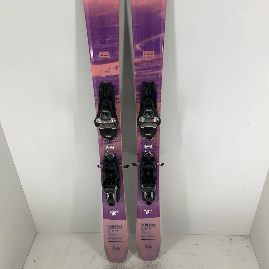 2026 Volkl Women's Blaze 94 w/ Marker Squire TCX 11 Demo Bindings - Image 2