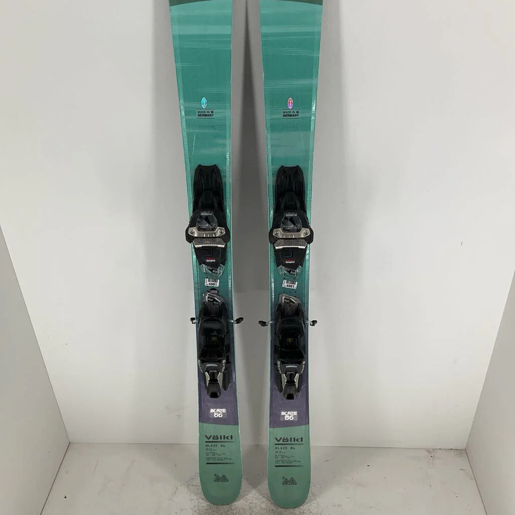 2026 Women's Volkl Blaze 86 w/ Marker Squire TCX 11 Demo Bindings - Image 6