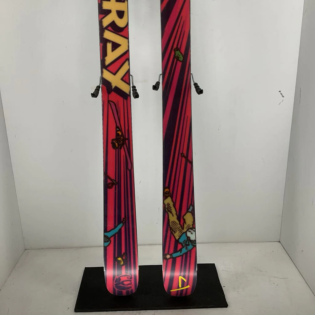 J Skis The Joyride "Yard Sale" w/ Tyrolia Attack 13 Demo Bindings - Image 4