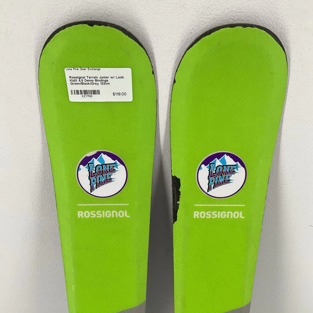 Rossignol Terrain Junior w/ Look KidX 4.5 Demo Bindings - Image 3